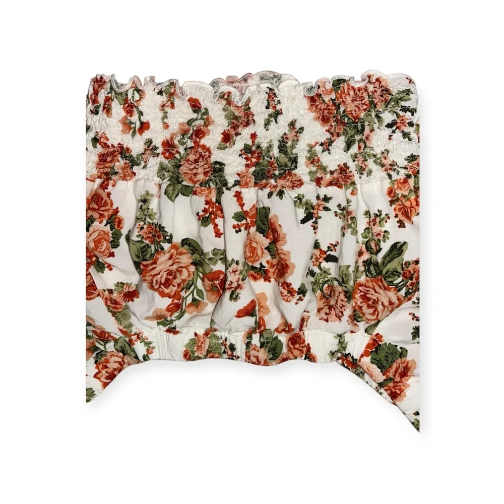 Altar’d State Floral Off-Shoulder Blouse Small - Picture 3 of 4